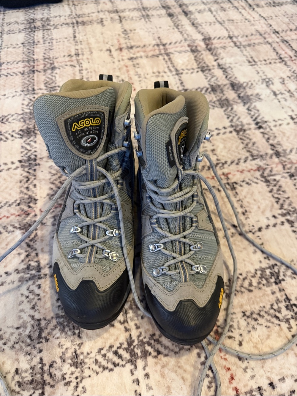 Asolo Grey and Black Lady’s Waterproof Hiking Boots